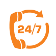 24*7 Service Support